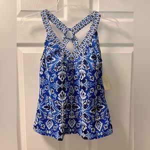 NWT Tankini Swim Top size 10